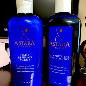Astara scrub and toner